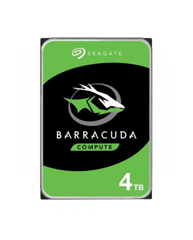 RIGENERATO Seagate BarraCuda, 4 TB, Hard Disk Interno, SATA da 6 GBit/s, 3,5", 5400 RPM, Cache da 256 MB per PC Desktop (ST4000D
