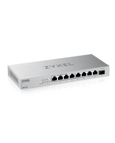 Switch Zyxel XMG-108 non gestito L2 1x8 porte Gigabit Ethernet 100/1000/2500 Argento