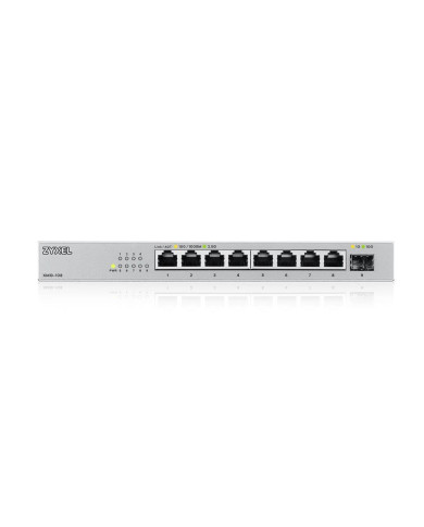 Switch Zyxel XMG-108 non gestito L2 1x8 porte Gigabit Ethernet 100/1000/2500 Argento