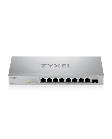 Switch Zyxel XMG-108 non gestito L2 1x8 porte Gigabit Ethernet 100/1000/2500 Argento
