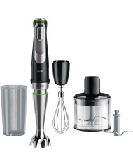 MultiQuick 9 MQ9135XI, Frullatore Ad Immersione Black Acciaio Inossidabile