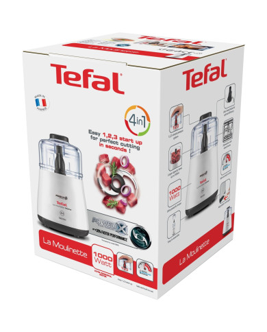 DPA 130 3045388192302 Tefal DPA 130 LA MOULINETTE 1000 1000 W Trasparente, Bianc