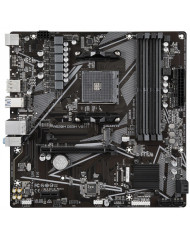 GIGABYTE Scheda madre A520M DS3H V2 - Supporta CPU AMD Ryzen serie 5000 AM4, fino a 4733 MHz DDR4 (OC), PCIe 3.0 x16, LAN GbE, U