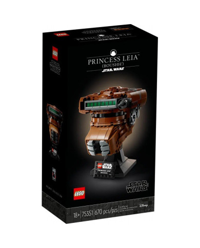 SCATOLA DANNEGGIATA 75351 5702017433509 LEGO Star Wars Casco della Principessa Leia™ (Boushh™), Gioc 4794/E