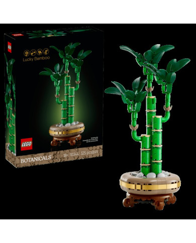 LEGO Botanicals Bambù del buon auspicio, Giochi di costruzione