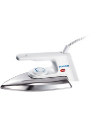 3211 4008146004223 Severin BA 3211 Ferro da stiro a secco e a vapore Blu, Argent