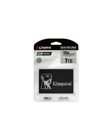Kingston Technology KC600 2.5" 1024 GB Serial ATA III 3D TLC