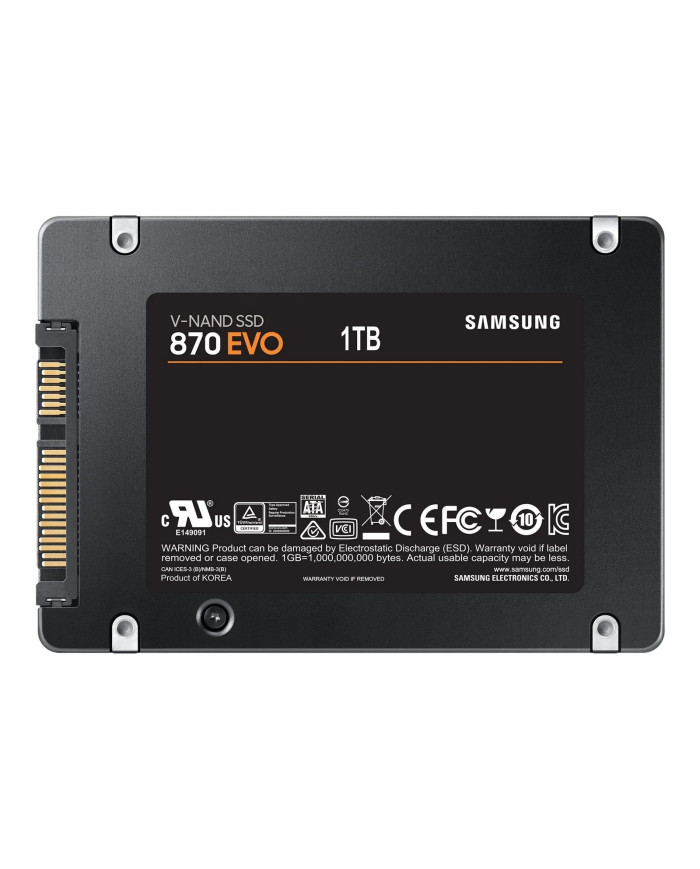 Samsung 870 EVO 1000 GB Nero