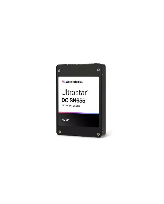 WD Ultrastar DC SN655 WUS5EA138ESP7E3 - SSD - 3.84 TB - interno - 2.5″ (6.4 cm)