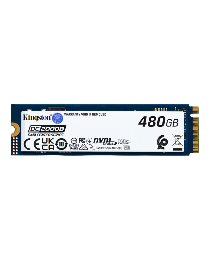 Kingston Technology DC2000B 480 GB PCI Express 4.0 NVMe 3D TLC