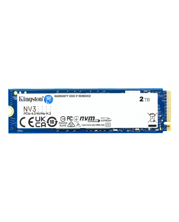 Kingston NV3 M.2 PCIe 4.0 NVMe 2TB SSD