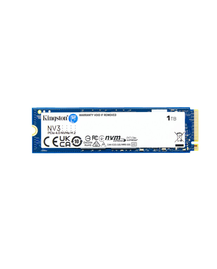 Kingston NV3 M.2 PCIe 4.0 NVMe 1TB SSD